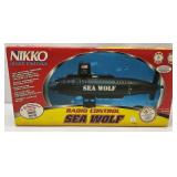 Nikko Radio Control Sea Wolf 11501 Submarine Toy
