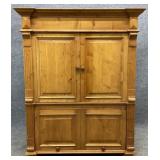 Belgian Pine TV Cabinet