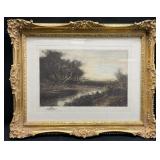 Framed European Countryside Print
