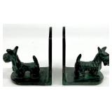 Pair of Mini Scottie Cast Iron Bookends