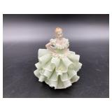 Irish Dresden Lace Mary Ann Porcelain Figurine