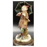 G. Armani Girl with Umbrella Statue