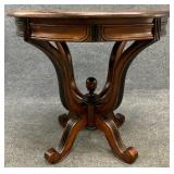 Regency Style One Mahogany End Table