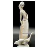 Lladro "Girl with Geese" Figurine