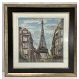 Framed & Matted Parisian Print