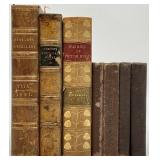 7pc Antique Hardcover Book Grouping