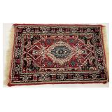 Small Hand Knotted 1ft 4in x 2ft Rug