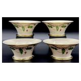 4 Lenox Holiday Nouveau Bon Bon Bowls