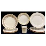 10pc Lenox Eternal & Eternal Christmas China