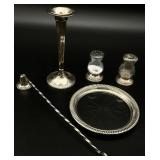 5pc Sterling & Weighted Sterling Silver