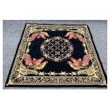 Nourison Bijou 6ft Square Rooster Rug