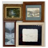 4pc Original Art Signed