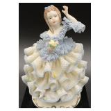 Irish Dresden Lace Susannah Porcelain Figurine