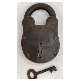 Large Decorative Metal Padlock