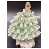 Irish Dresden Lace Lady Sarah Porcelain Figurine