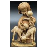 Anri Ferrandiz Italian Carved Wood Figurine