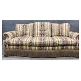Key City Striped Upholstered Sofa