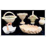 6pc Grouping of Decorative Porcelain