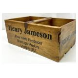 Henry Jameson Fresh Herbs Wooden Crate