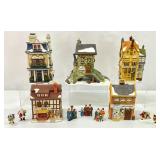8pc Dept 56 Heritage Coll. Dickens Village Group