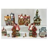 5pc Dept 56 Heritage Village North Pole Group