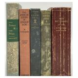 5pc Antique / Vintage Hardcover Books