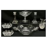 7pc Assorted Clear Glassware