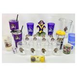ECU Drinkware & PeeDee the Pirate Statue