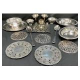 Group Lot of Silver Plate Items B