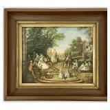Nicolas Lancret Framed Art on Linen