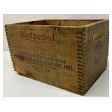Remington Vintage Wooden Ammo Box