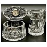 3pc Waterford Crystal