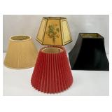 4pc Lamp Shade Grouping
