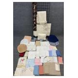 Assorted Linen incl Antique