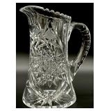 Brilliant Cut Crystal Pitcher