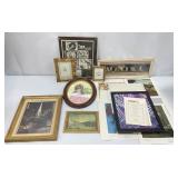 Art Print Grouping & Vtg Ephemera