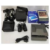 Polaroid Camera & Bushnell Binoculars