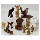 Carved Figurines & More