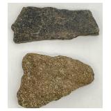 Pair of Native American Stone Hand Axes