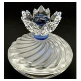 Swarovski Blue Flower Jewel 7464