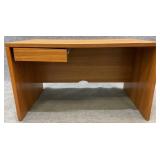 Modern Teak One Drawer Desk