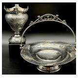 2pc Middletown Plate Co Basket & Vase