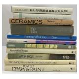 11pc Art / Drawing / Painting Books
