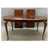 Kincaid Cherry Queen Anne Dining Table