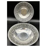 Pair of Wilton Pewter Serving Bowls