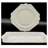 Pair of Portuguese Ceramic Serving Platters