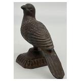Heavy Cast Iron Bird Paperweight