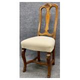 French Hoof Carved Accent Chair