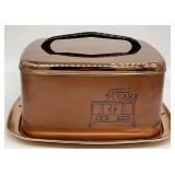 Vintage Copper Cake Plate