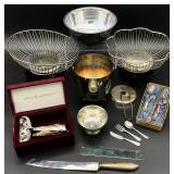 Group Lot of Misc Silverplate